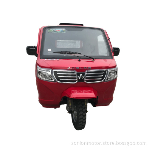 Beautiful appearance motor tricycle with driver's cab
